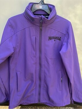 Powder River Outfitters Purple Softshell Lined Jacket Ladies Large